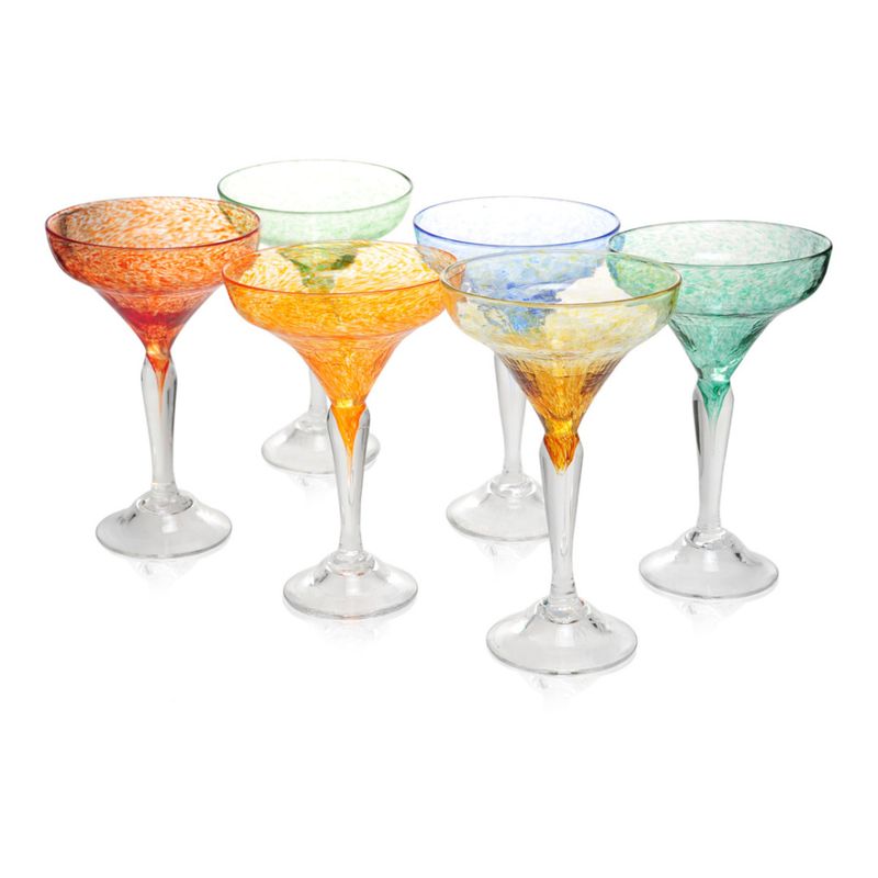 Kunstglass- Rustikk boble 6 stk 