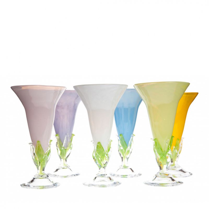 Spire vinglass Rosa