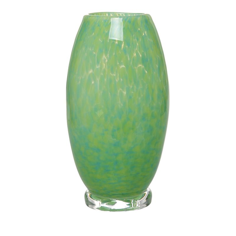 Årstidsvase, grønn og turkis