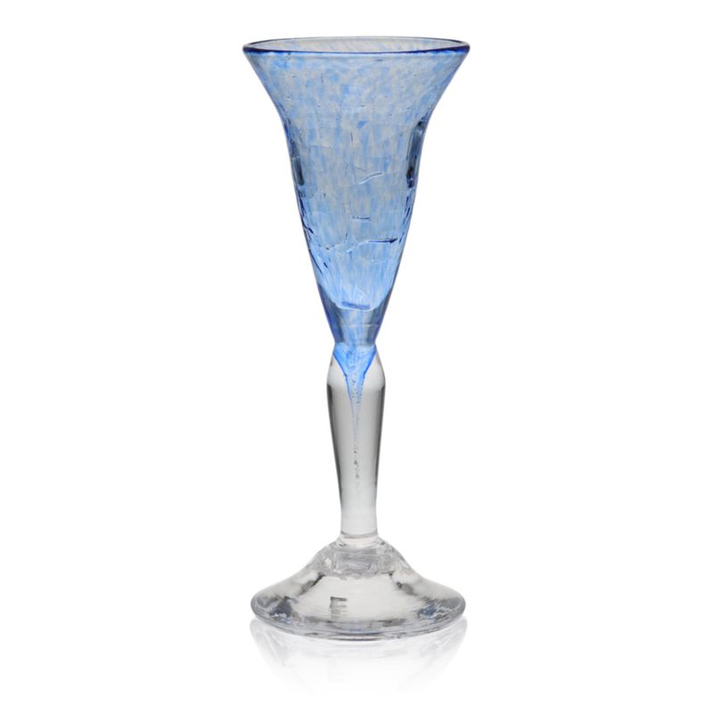 Rustikk liten, lys blå