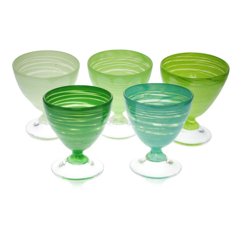 Sand Farrisglass Jadegrønn