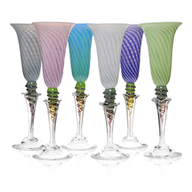 kunstglass sommerminner rosa medium