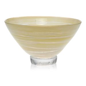 Hovedbilde Sand liten sk&aring;l, Okergul