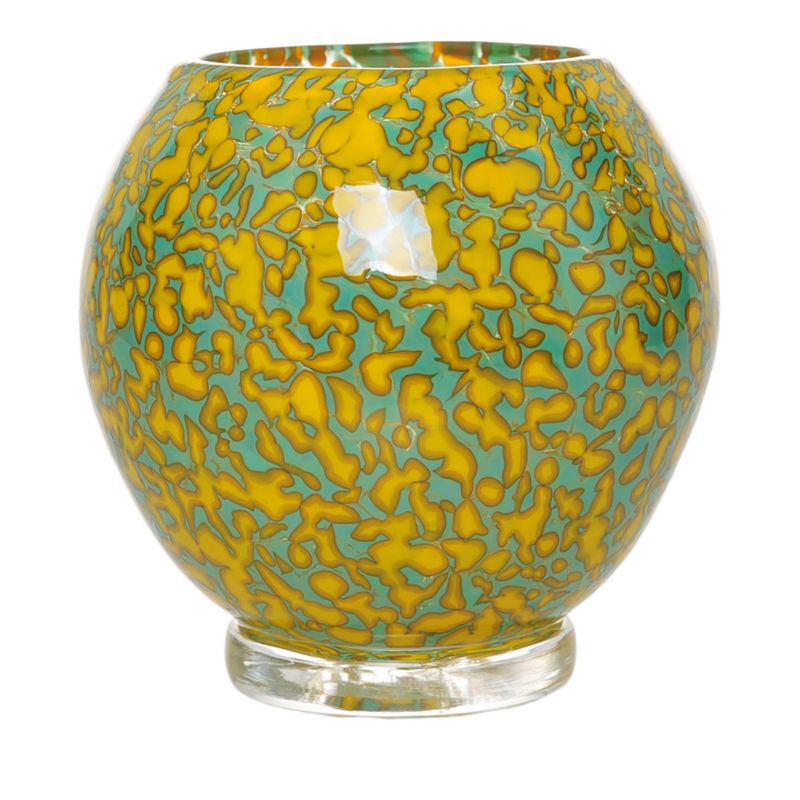 Årstid bordlykt, Jadegrønn og krongul