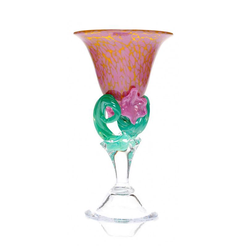 Kunstglass - Blomstring varm