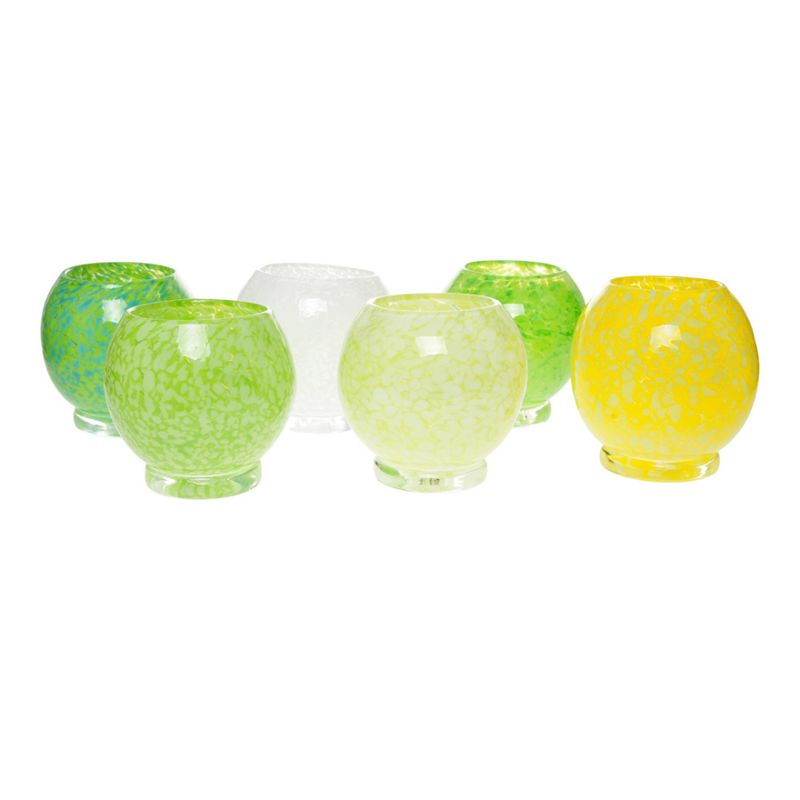 Årstid bordlykt, Mørkegrønn og lysegrønn