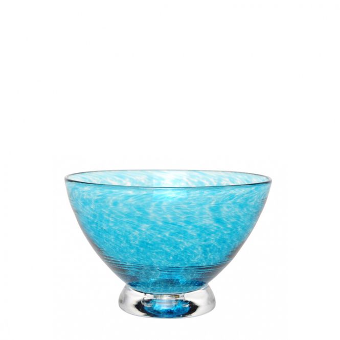 Hovedbilde Kunstglass - Lilje skål liten ...