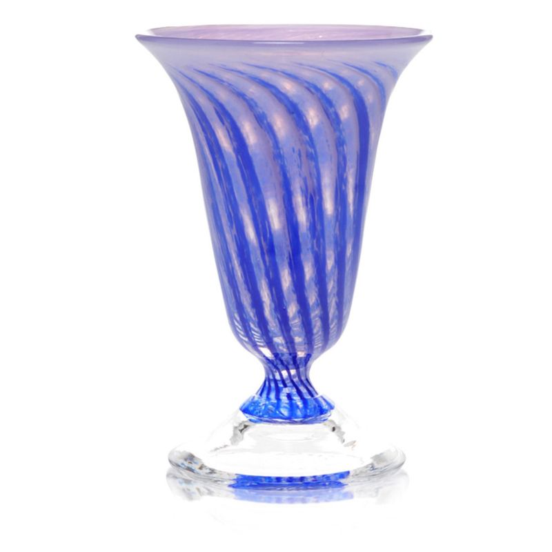 Kunstglass Sommerminner lilla - små