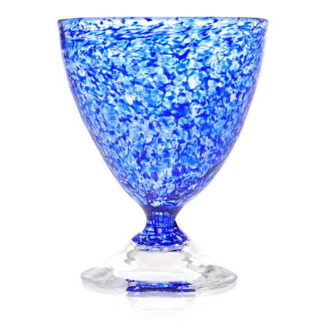 Hovedbilde Rustikk småglass, mørk blå